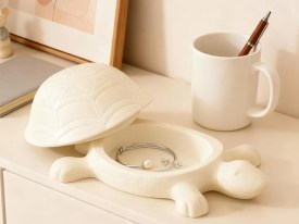 Molde silicona mini alhajero tortuga 